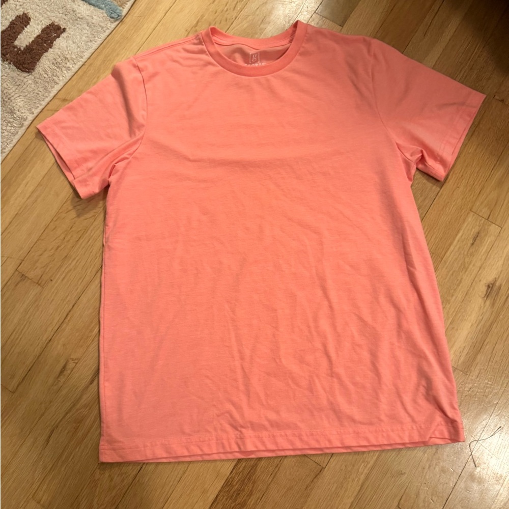 NWOT George Men's Peach Short Sleeve Tee